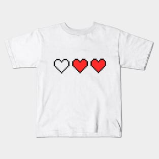 love pixel art Kids T-Shirt